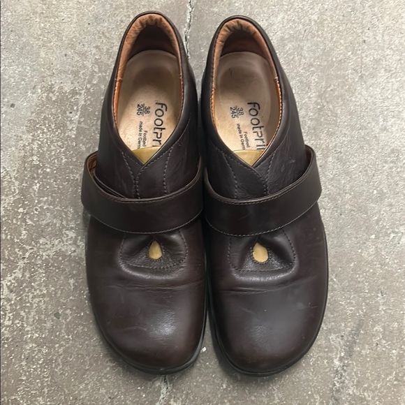 Footprints Brown Leather comfort shoes - Picture 1 of 6